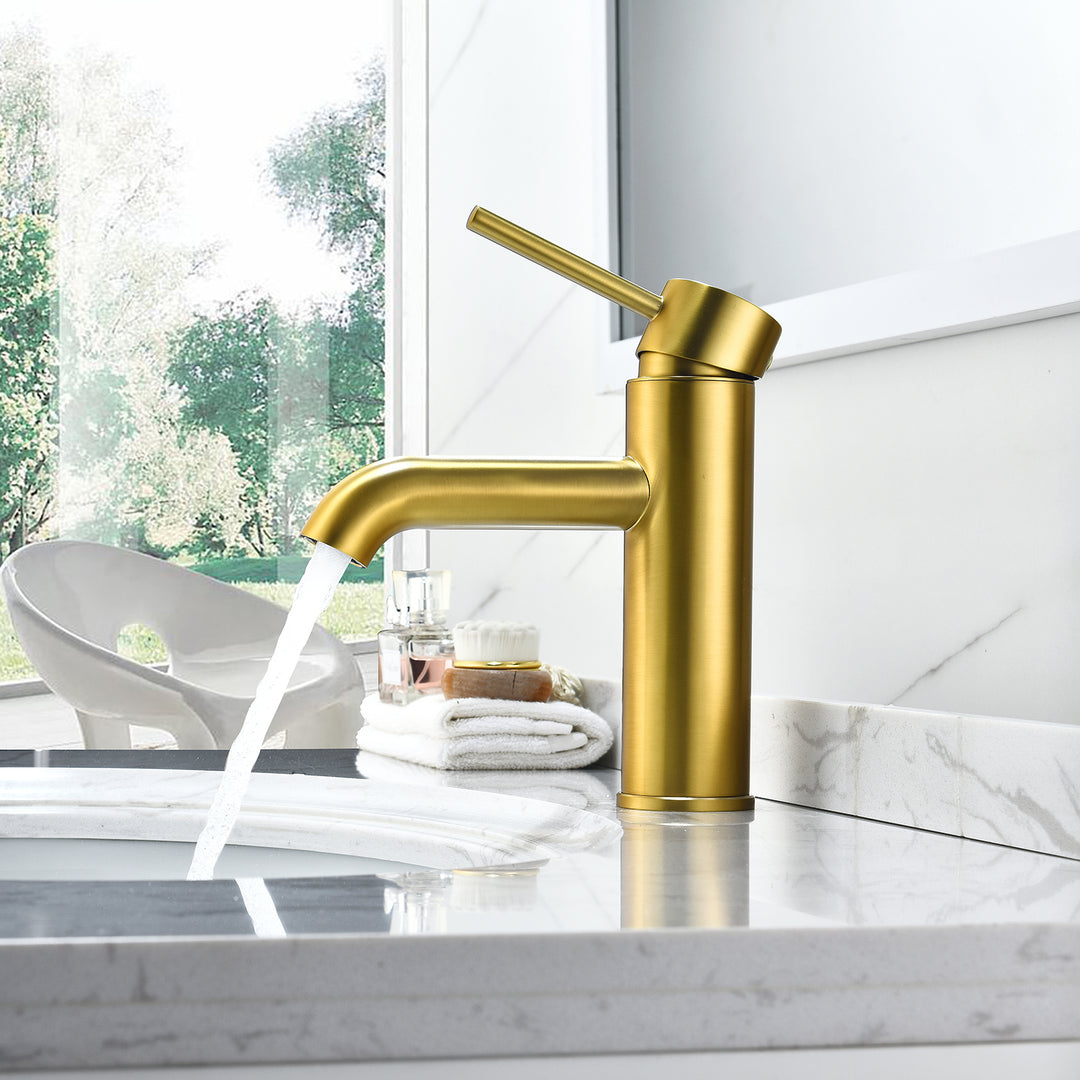 Tubize Single Hole Single-Handle Bathroom Faucet