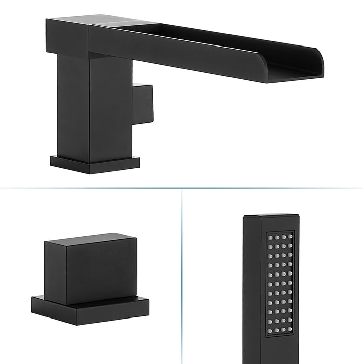 Nairn Deck-Mount Roman Waterfall Tub Filler