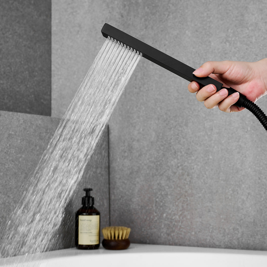 Nairn Deck-Mount Roman Waterfall Tub Filler