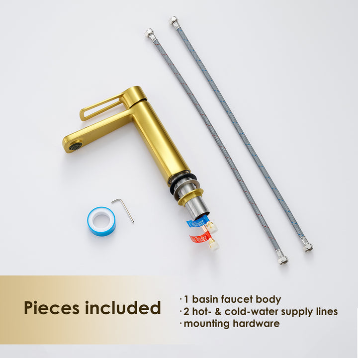 Paula Single Hole Single-Handle Bathroom Faucet