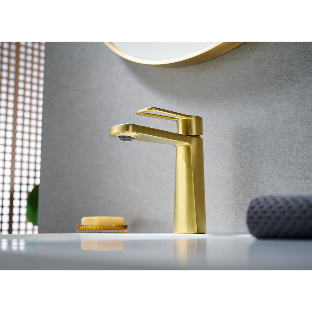 Paula Single Hole Single-Handle Bathroom Faucet