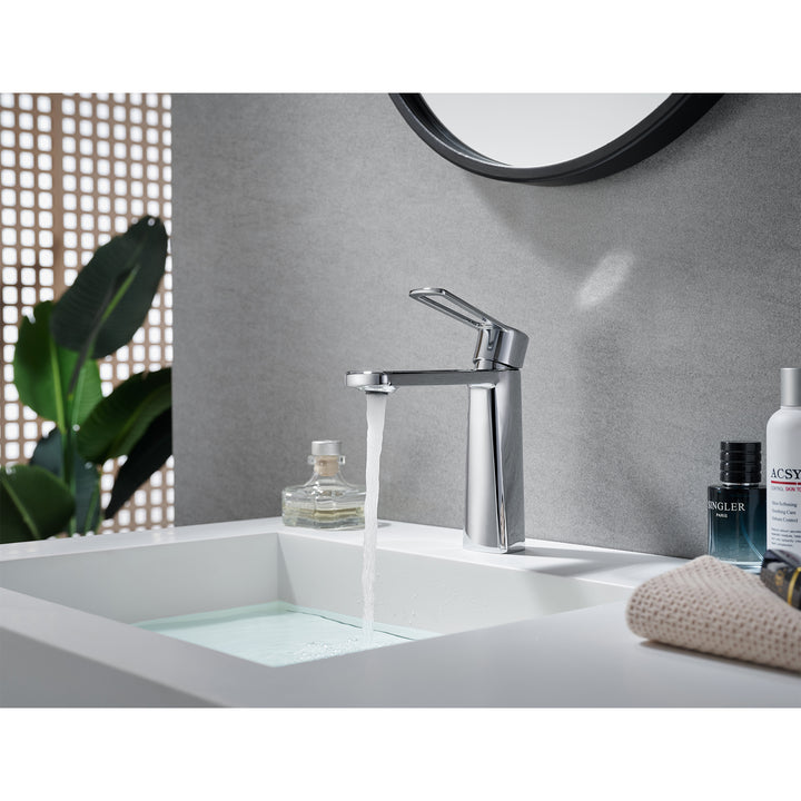 Paula Single Hole Single-Handle Bathroom Faucet