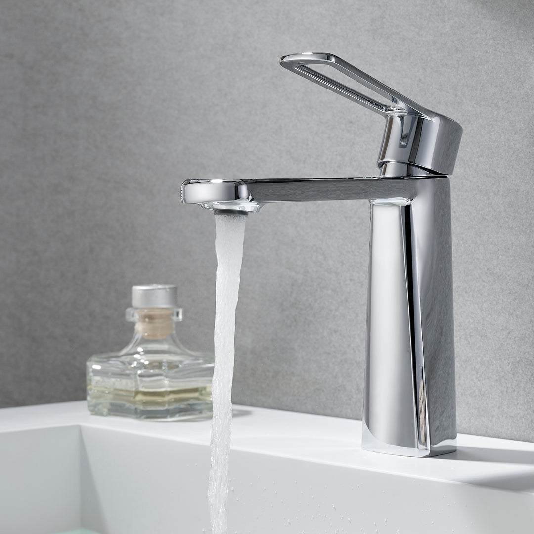 Paula Single Hole Single-Handle Bathroom Faucet