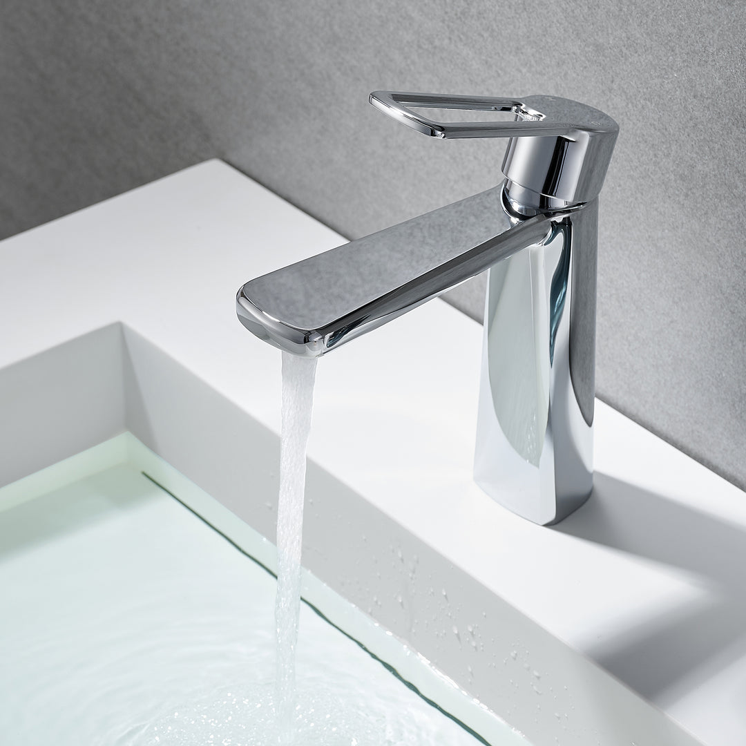 Paula Single Hole Single-Handle Bathroom Faucet