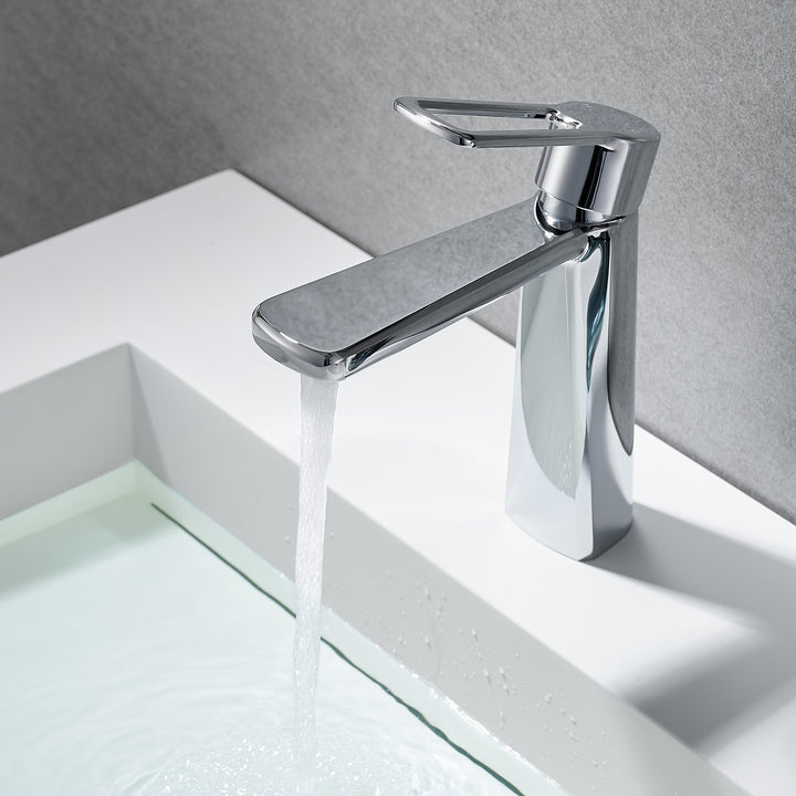 Paula Single Hole Single-Handle Bathroom Faucet