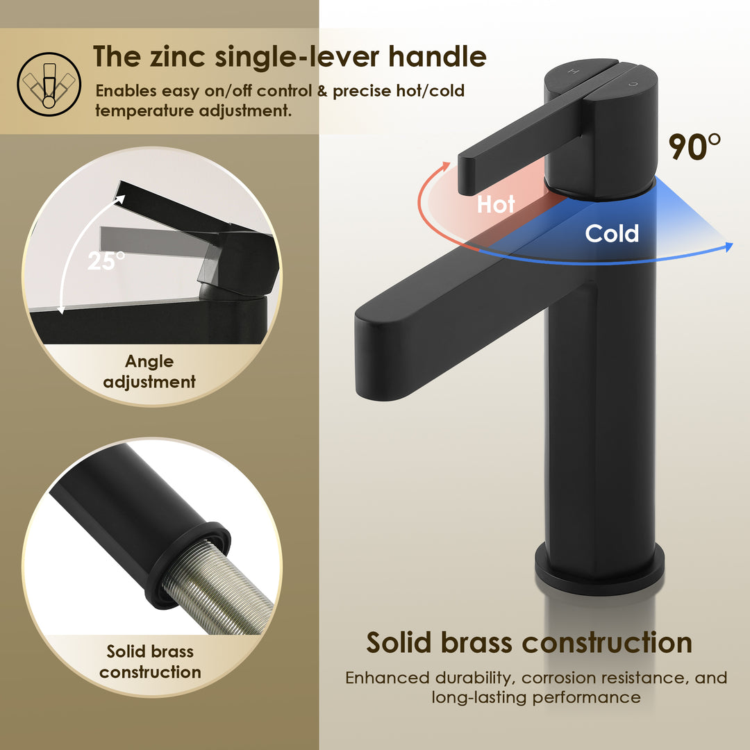 Stila Single Hole Single-Handle Bathroom Faucet