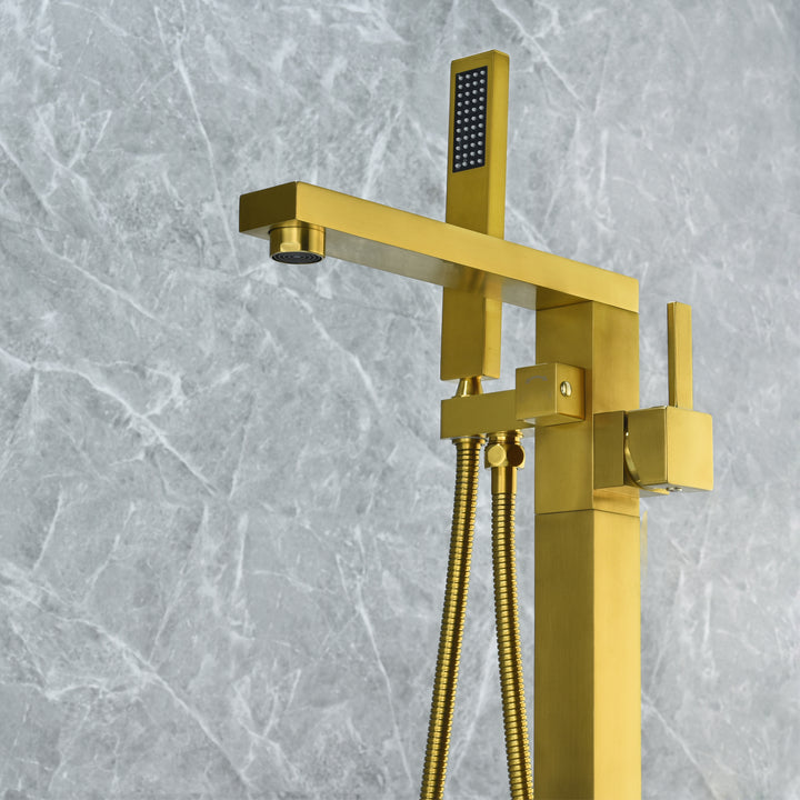 Campia Single Lever Handle Freestanding Floor Mounted Tub Filler