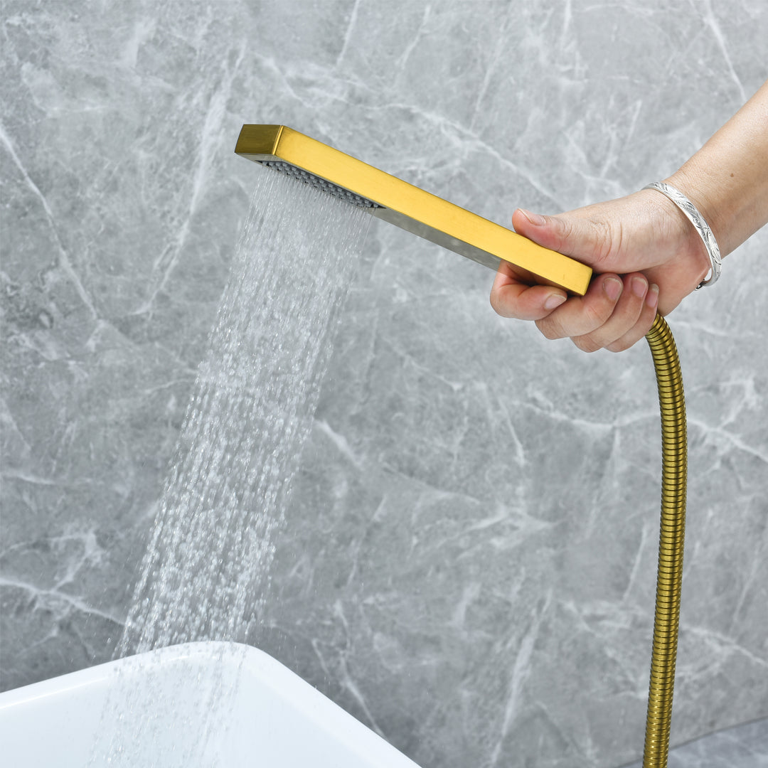 Campia Single Lever Handle Freestanding Floor Mounted Tub Filler