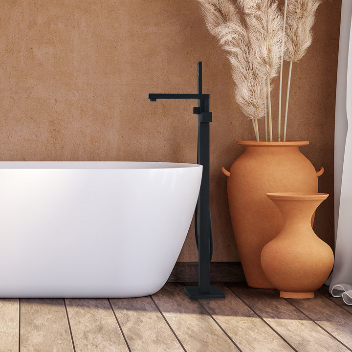 Campia Single Lever Handle Freestanding Floor Mounted Tub Filler