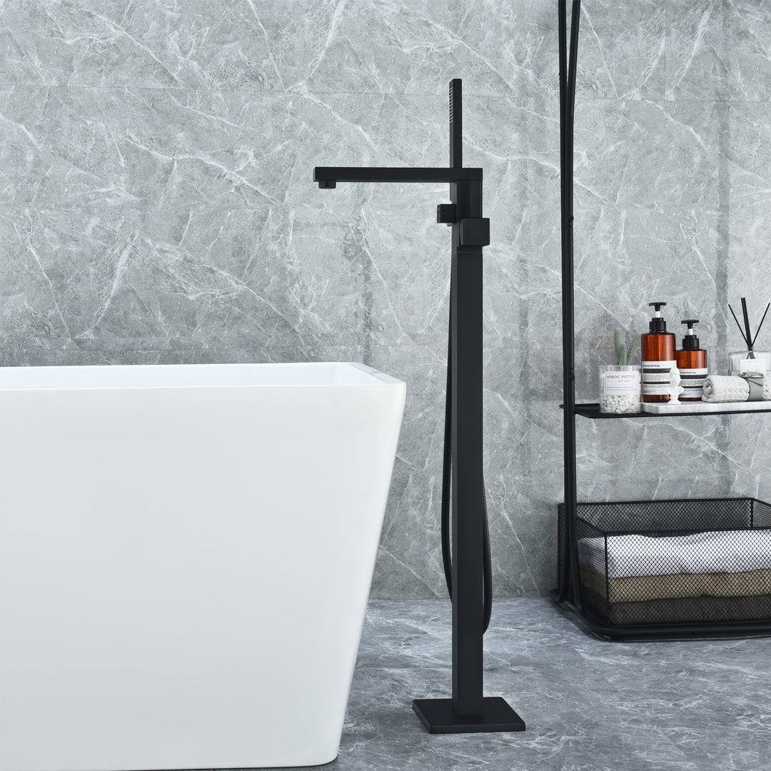 Campia Single Lever Handle Freestanding Floor Mounted Tub Filler