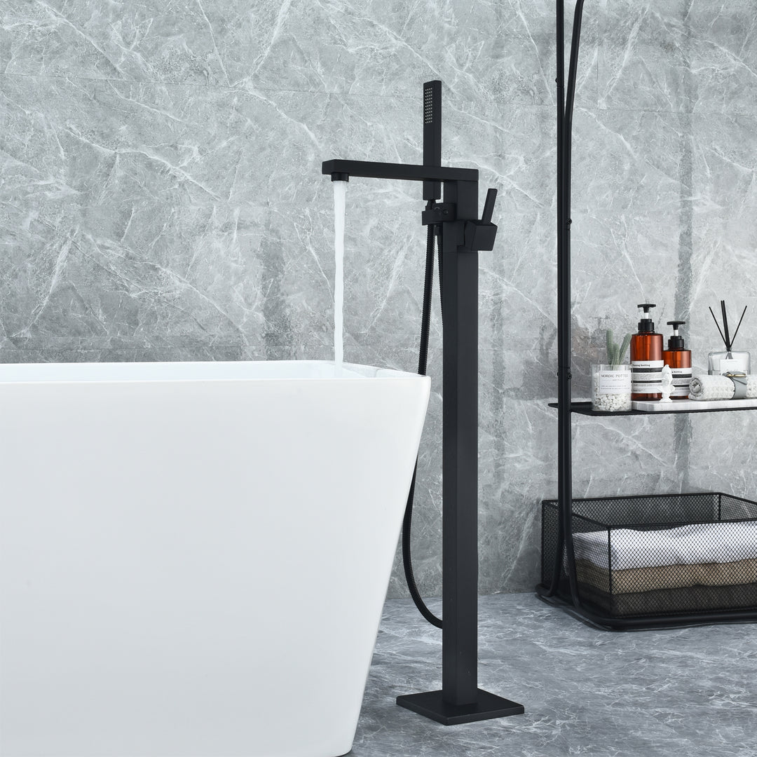 Campia Single Lever Handle Freestanding Floor Mounted Tub Filler