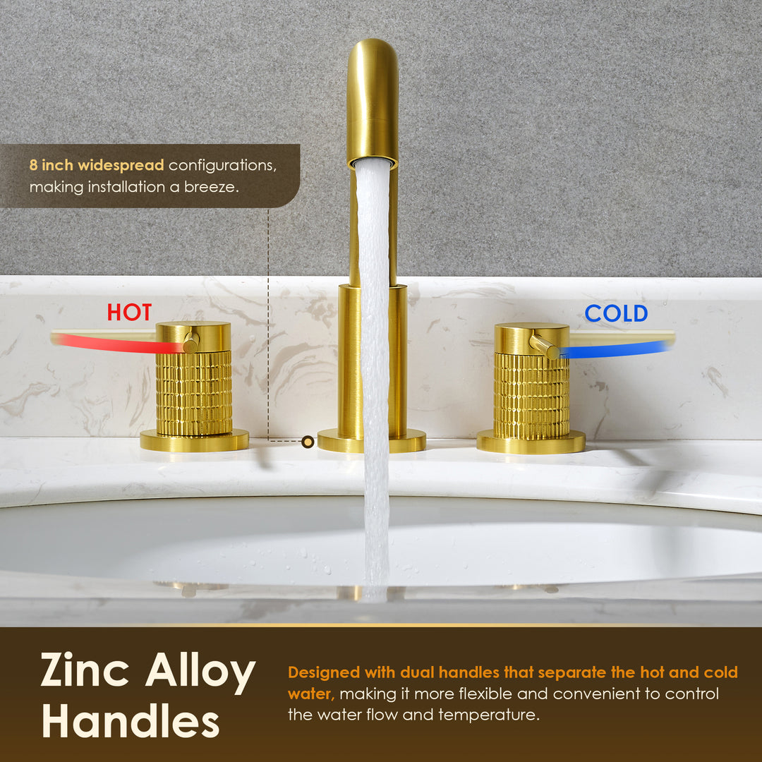 Versace 8. in Widespread 2-Handle Bathroom Faucet