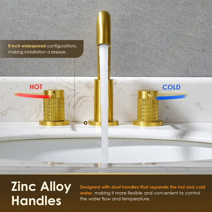 Versace 8. in Widespread 2-Handle Bathroom Faucet