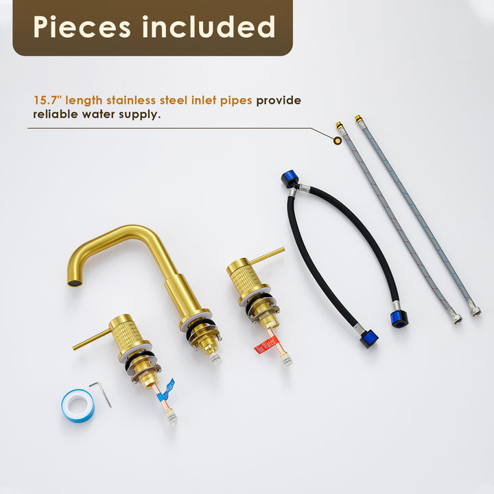 Versace 8. in Widespread 2-Handle Bathroom Faucet