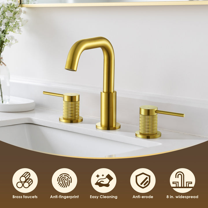 Versace 8. in Widespread 2-Handle Bathroom Faucet