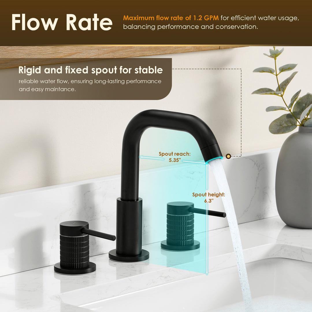 Versace 8. in Widespread 2-Handle Bathroom Faucet