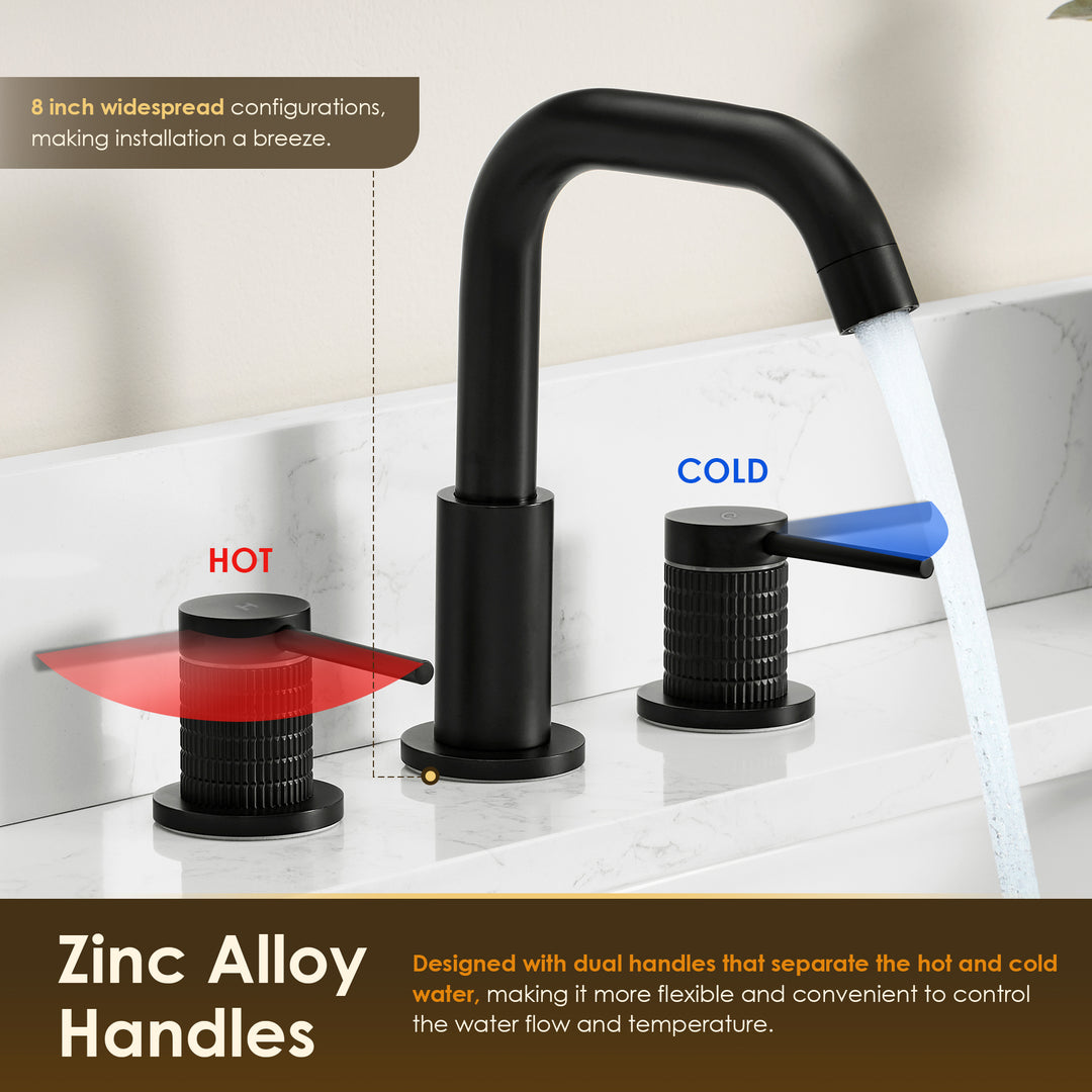 Versace 8. in Widespread 2-Handle Bathroom Faucet