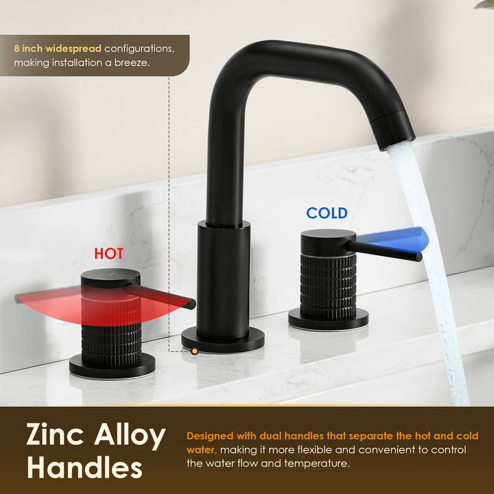 Versace 8. in Widespread 2-Handle Bathroom Faucet