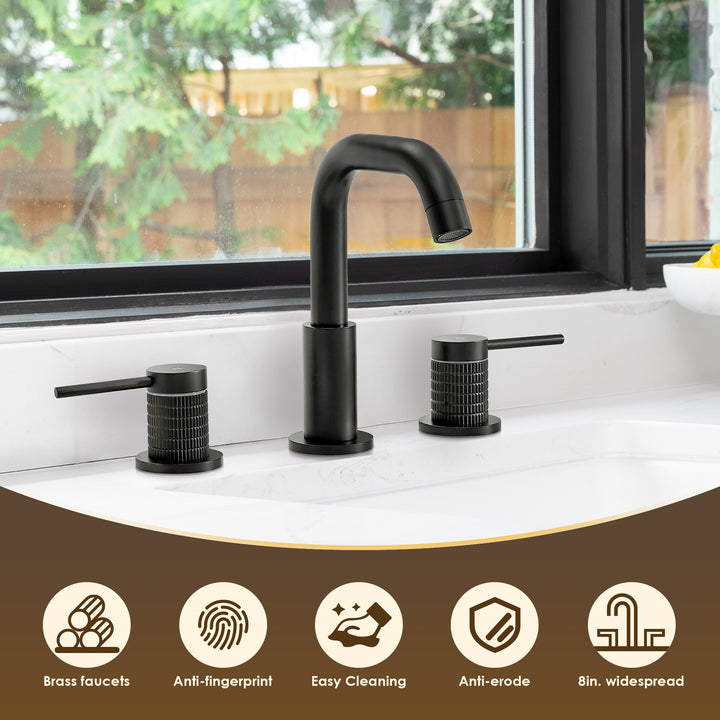 Versace 8. in Widespread 2-Handle Bathroom Faucet