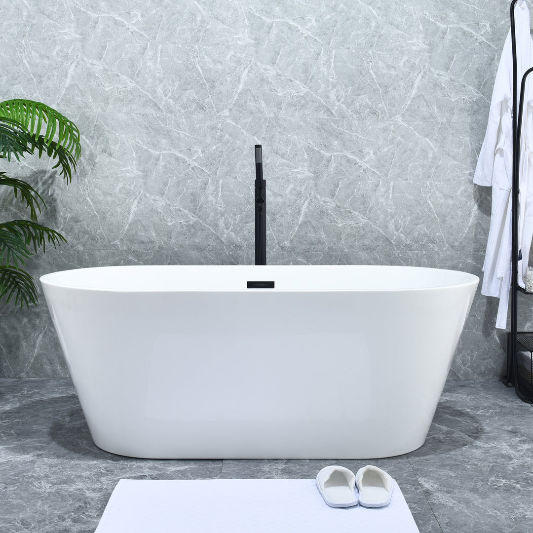 Larod Single Lever Handle Freestanding Floor Mounted Tub Filler