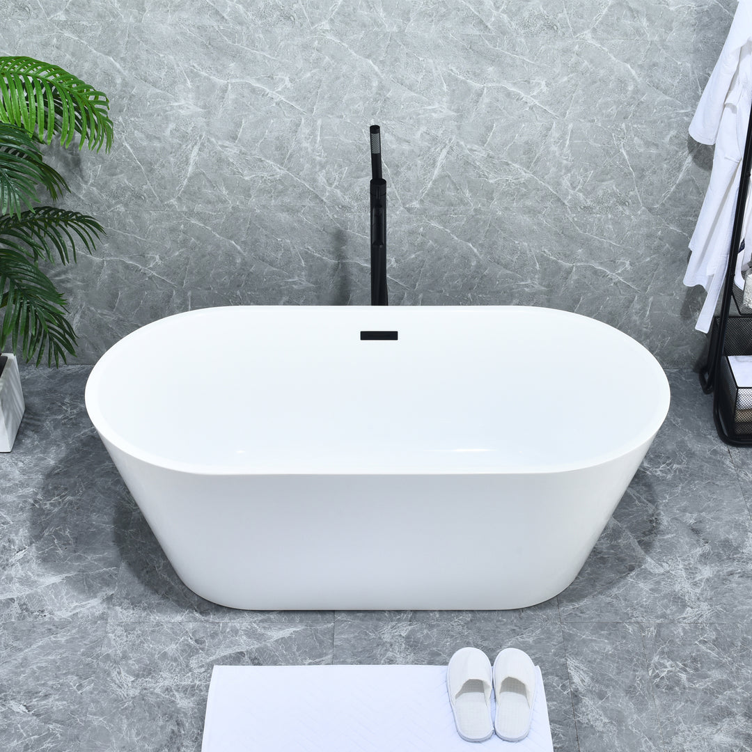 Larod Single Lever Handle Freestanding Floor Mounted Tub Filler