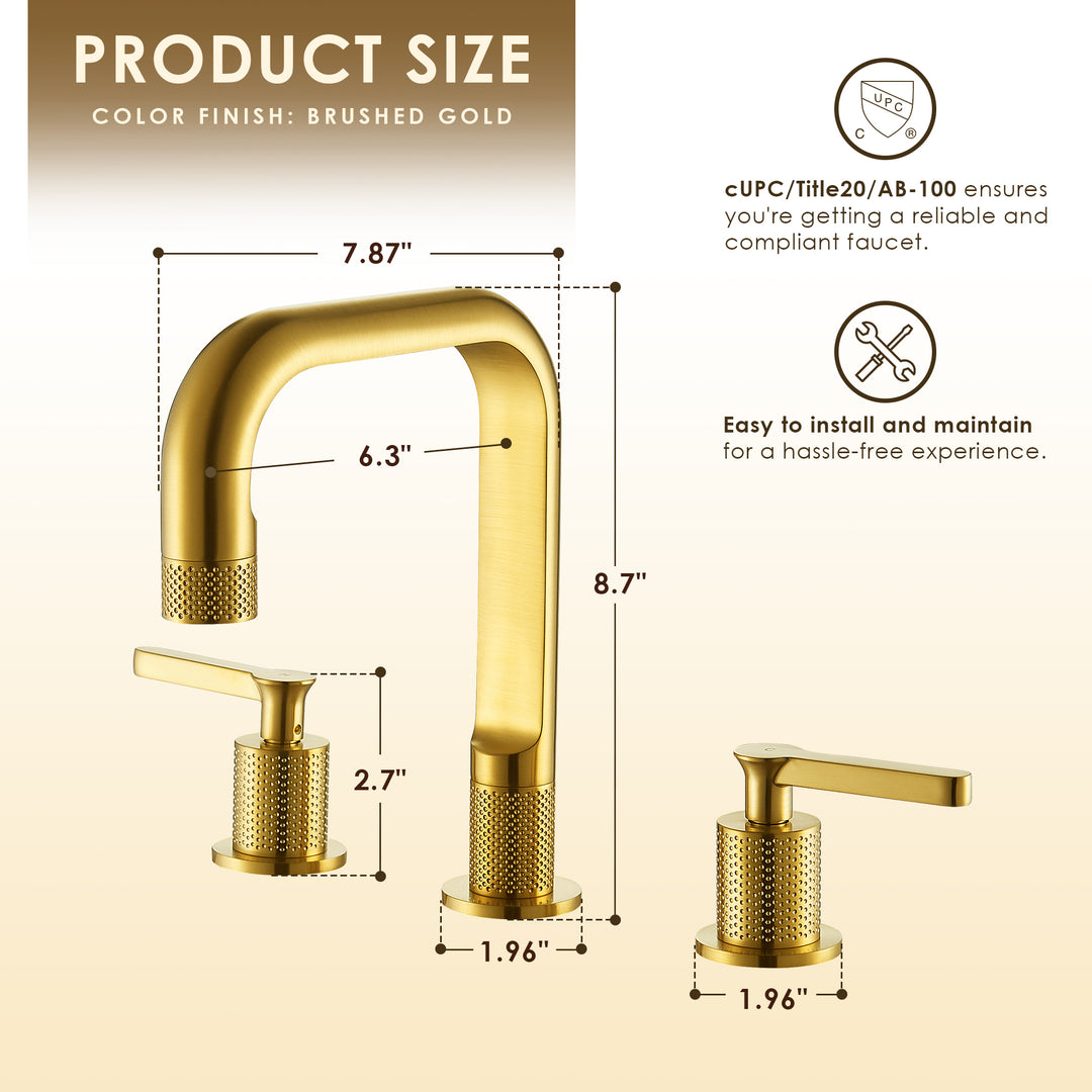 Wishful 8. in Widespread 2-Handle Bathroom Faucet