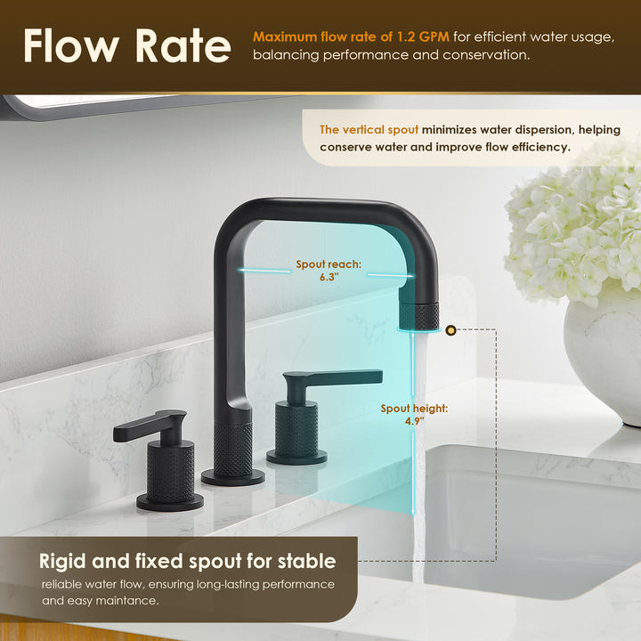 Wishful 8. in Widespread 2-Handle Bathroom Faucet
