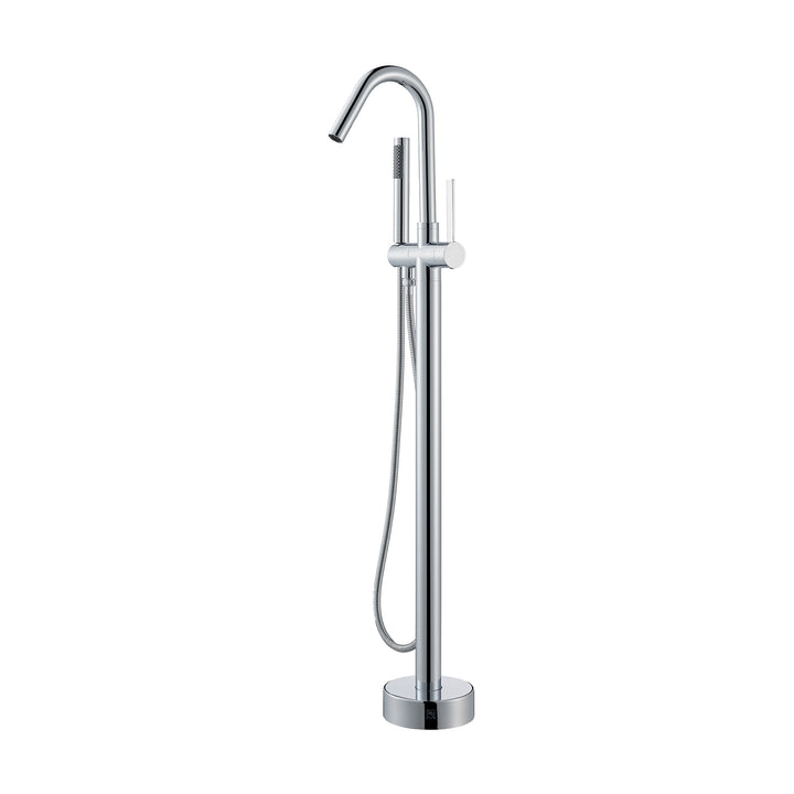 Marina Single Lever Handle Freestanding Floor Mounted Tub Filler