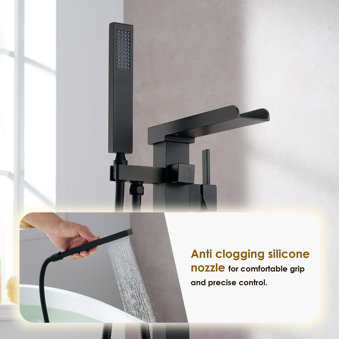 Camino Single Lever Handle Freestanding Floor Mounted Tub Filler