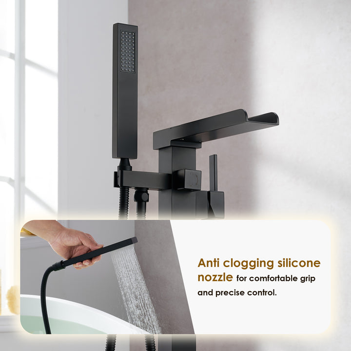 Camino Single Lever Handle Freestanding Floor Mounted Tub Filler