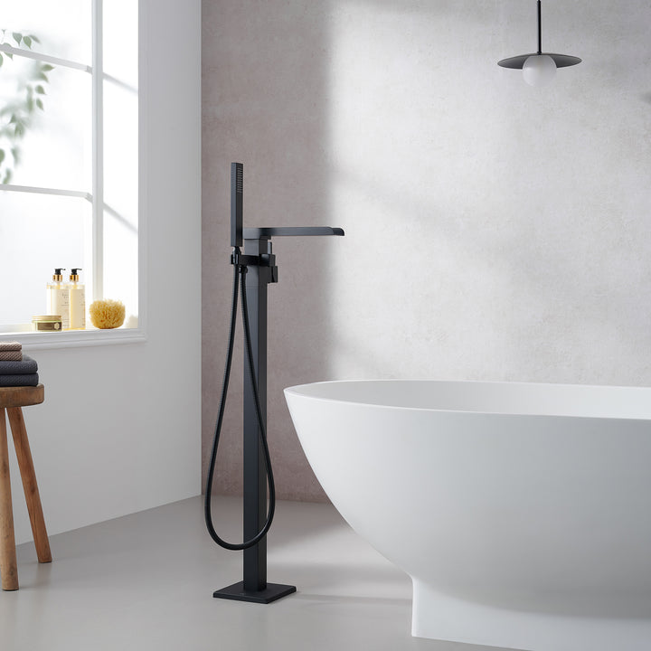 Camino Single Lever Handle Freestanding Floor Mounted Tub Filler