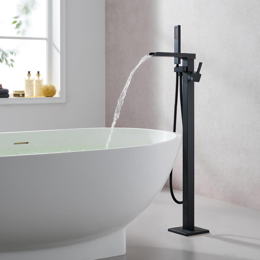 Camino Single Lever Handle Freestanding Floor Mounted Tub Filler