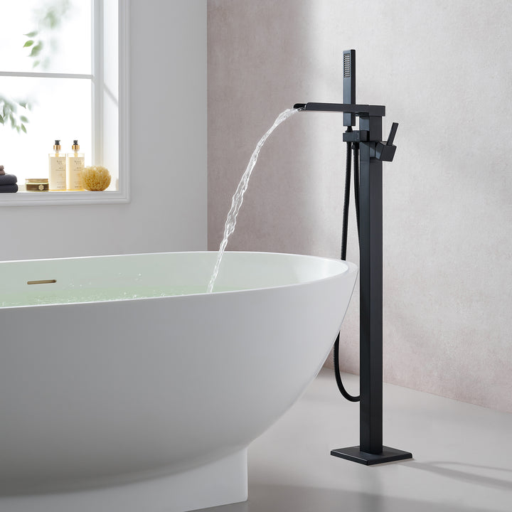 Camino Single Lever Handle Freestanding Floor Mounted Tub Filler