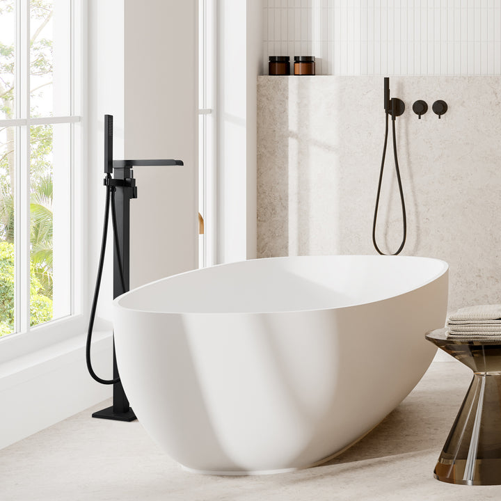 Camino Single Lever Handle Freestanding Floor Mounted Tub Filler