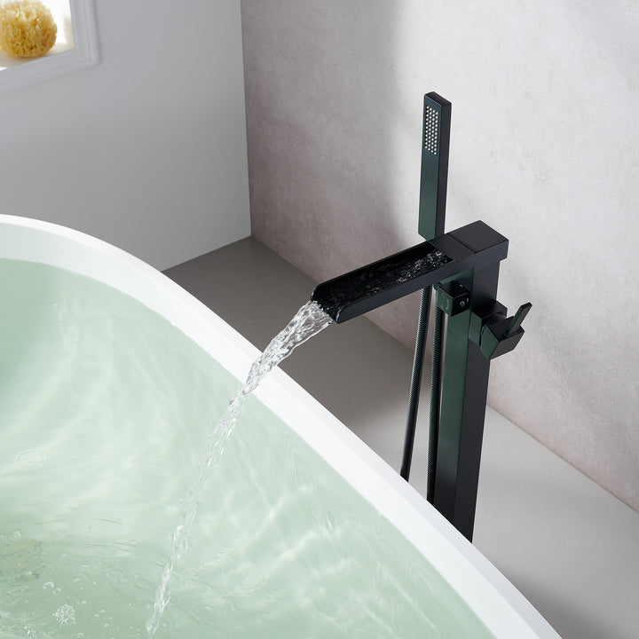 Camino Single Lever Handle Freestanding Floor Mounted Tub Filler