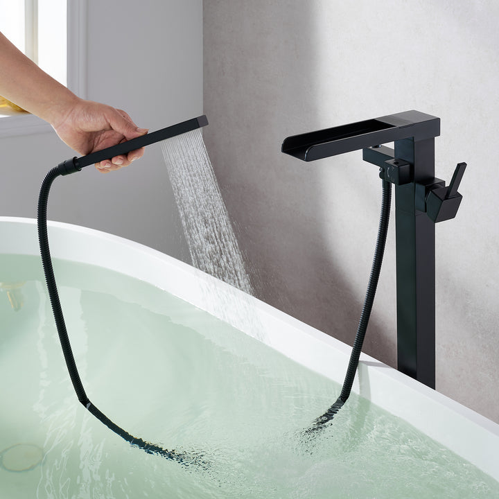 Camino Single Lever Handle Freestanding Floor Mounted Tub Filler