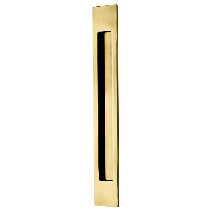 Modern Cabinet Hardware Collection 14" Modern Rectangular Flush Pull  by Emtek