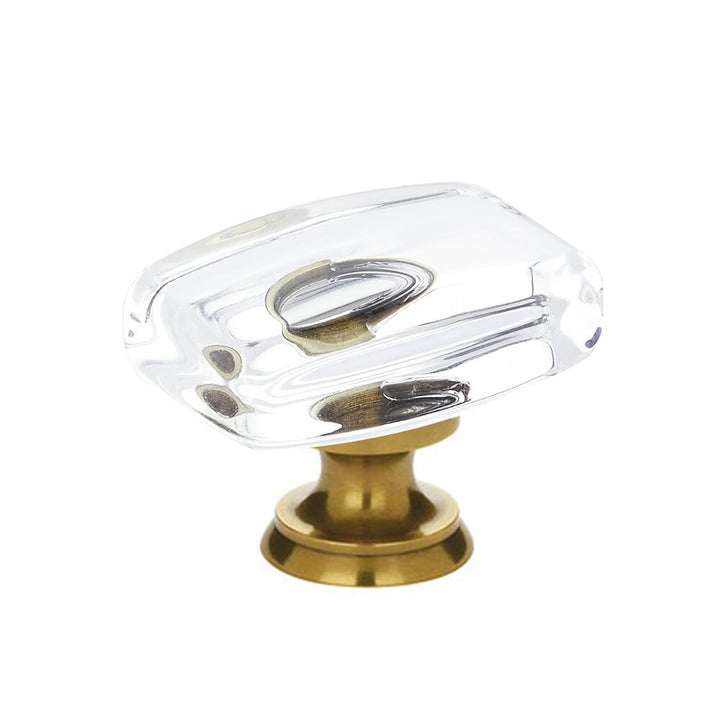 1 5/8" Long Windsor Knob by Emtek -Crystal