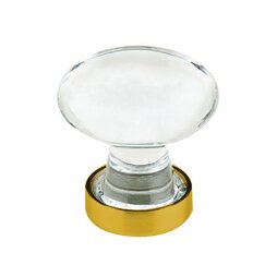 1 3/4" Diameter Hampton Knob  by Emtek- CRYSTAL