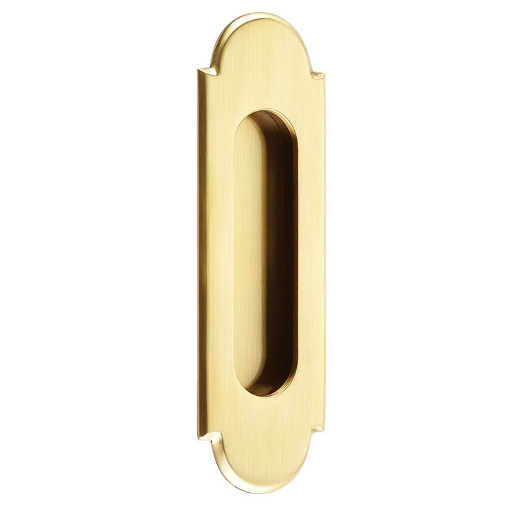 Door Accessories Collection 6" #8 Arch Flush Pull  by Emtek