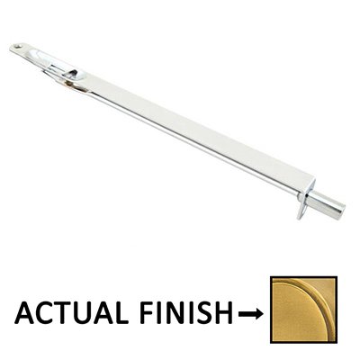 Door Accessories Collection 12" Flush Bolt with Radius Corners  by Emtek