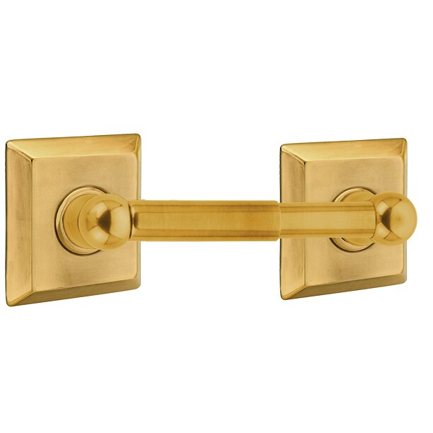 Traditional Brass Collection Quincy Spring Rod Tissue Holder  by Emtek