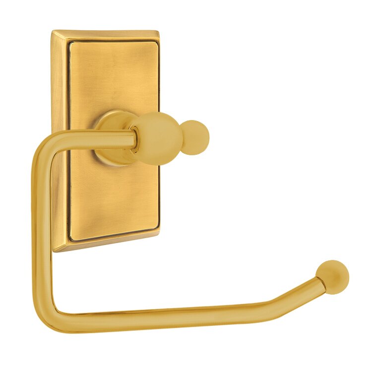 Traditional Brass Collection Rectangular Tissue Holder  by Emtek