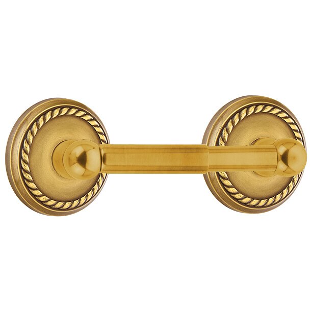 Traditional Brass Collection Rope Tissue Holder  by Emtek