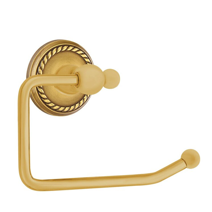 Traditional Brass Collection Rope Tissue Holder  by Emtek
