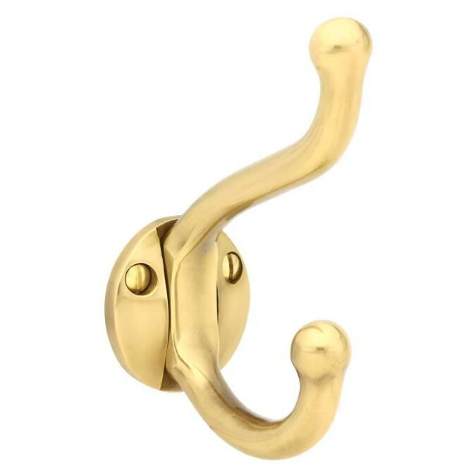 Traditional Brass Collection Single Hook by Emtek