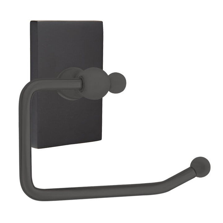 Traditional Brass Collection Modern Rectangular Bar Style Tissue Holder by Emtek