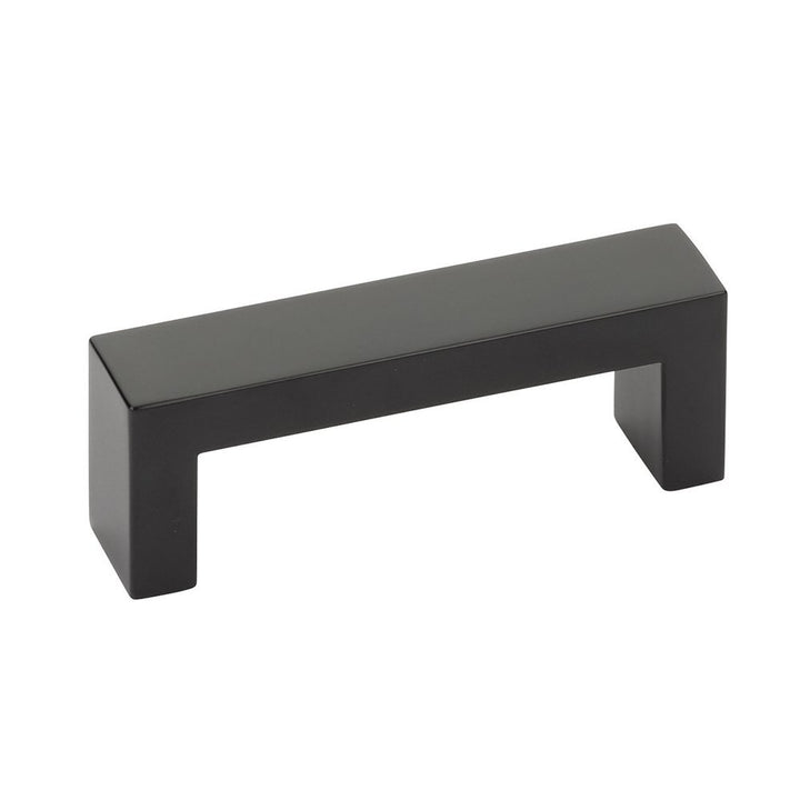 Modern Cabinet Hardware Collection 4" Centers Keaton Handle  by Emtek