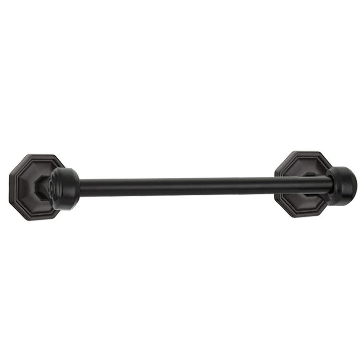 Tuscany Bronze Collection 12" Tuscany Bronze Single Towel Bar with #15 Rosette  by Emtek