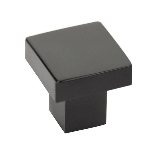 Modern Cabinet Hardware Collection 1 1/4" Hunter Square Knob by Emtek